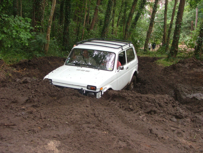 Niva dans le trou
